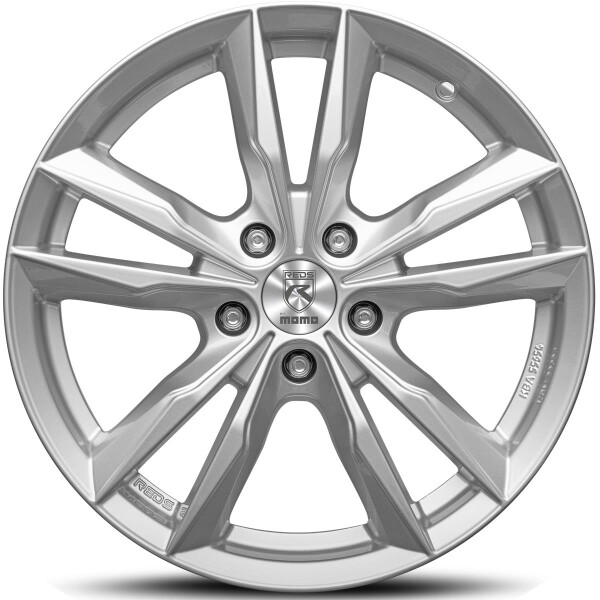 Fast Glossy Silver 6.5x16 5x100 ET40 CB72.3 60° 535 kg WFAS65640500E