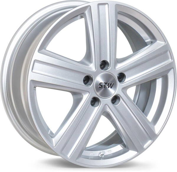 Cargo Silver 8x18 5x108 ET45 CB65.1 Flat 1250 kg STWCAGHSI45P