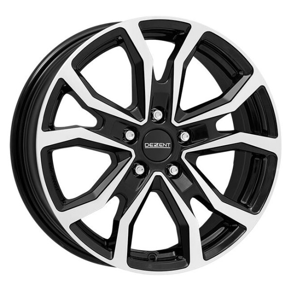 TV-Trailer dark Black/polished 6x15 5x112 ET30.1 CB66.6 60° 1100 kg TTVK8BP30