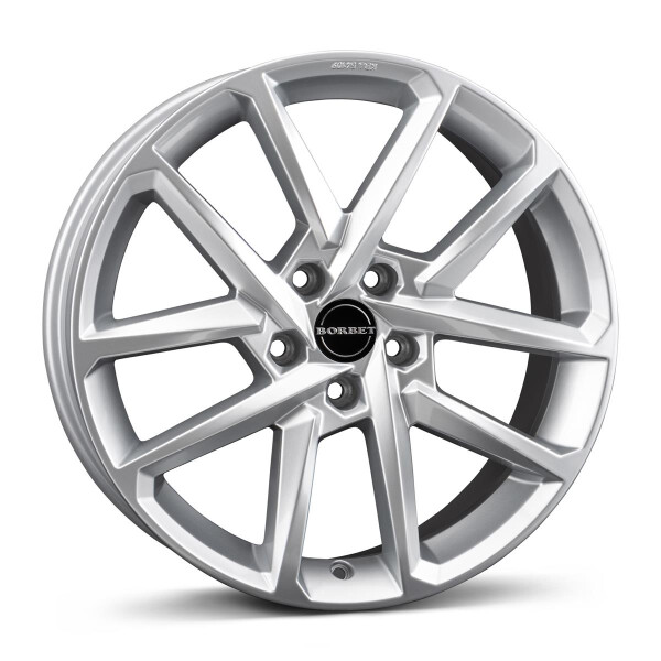 N Crystal Silver 6.5x16 4x100 ET37 CB64.1 60° 580 kg 498012