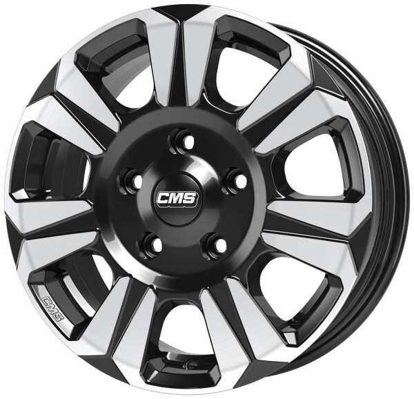 C31 Diamond Black Gloss 6.5x16 6x130 ET62 CB84.1 R14 1150 kg C31 656 62 90S DB
