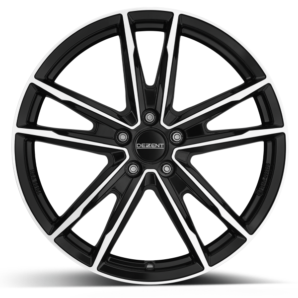 KF dark Black/polished 6x16 5x114.3 ET45 CB60.1 60° 625 kg TKFO0BP45E
