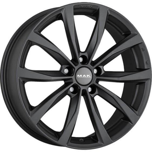 Wolf Gloss Black 6.5x16 5x114.3 ET40 CB76.0 60° 680 kg F6560WFGB40FF