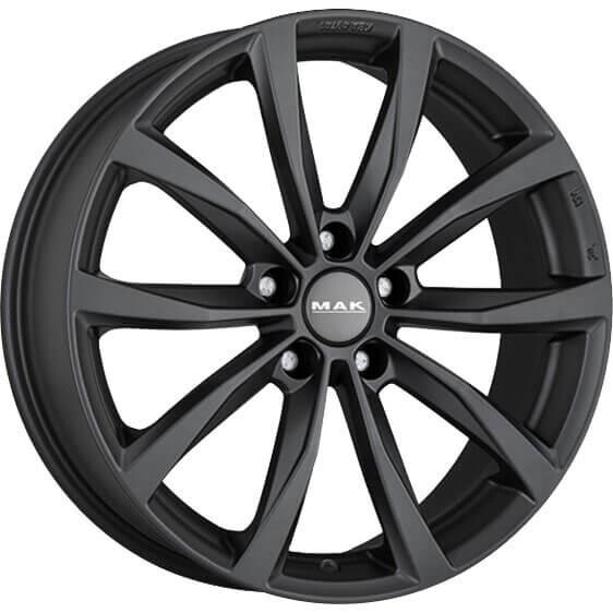 Wolf Gloss Black 6.5x16 5x114.3 ET40 CB76.0 60° 680 kg F6560WFGB40FF