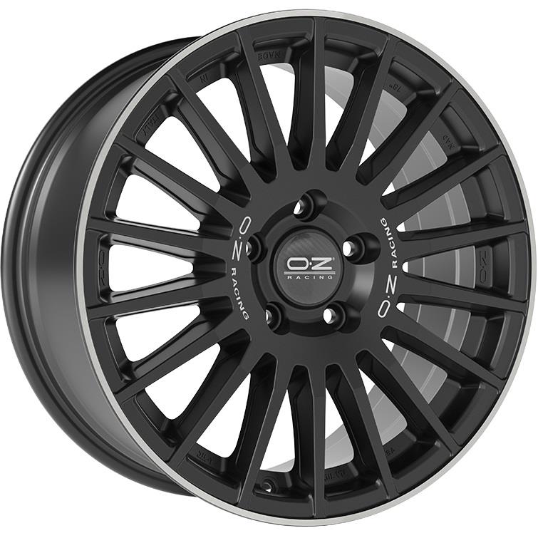 Rally Desert Matt Black Silver Let. Diamond Lip 8x18 6x139.7 ET45 CB95,1 60° 1300 kg W01C730557L