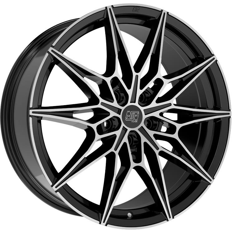 75 Gloss Black Full Polished 9x20 5x112 ET35 CB73,1 60° 890 kg W1946450056
