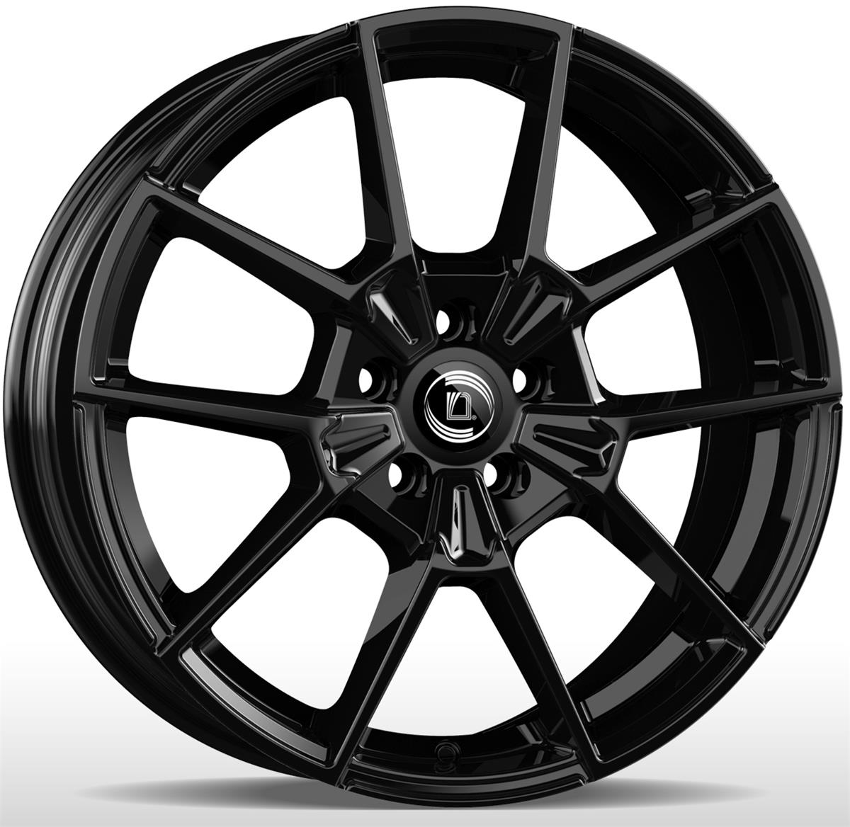 Neve Glossy Black 8,5x19 5x120 ET40 CB64.1 60° 885 kg NEV285194021931DI
