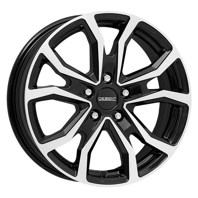 TV-Trailer dark Black/polished 6x15 5x112 ET30.1 CB66,6 60° 1100 kg TTVK8BP30