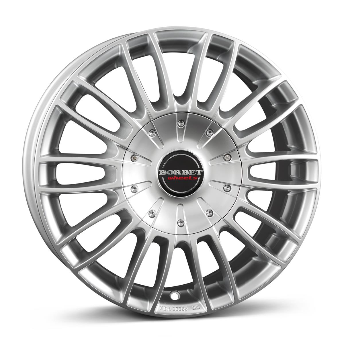 CW3 sterling silver 7,5x17 5x120 ET55 CB65.1 R14 1255 kg 222463