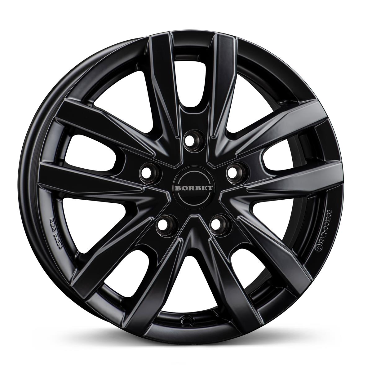 CW5 Black matt 6,5x16 5x160 ET60 CB65,1 60° 1200 kg 497840