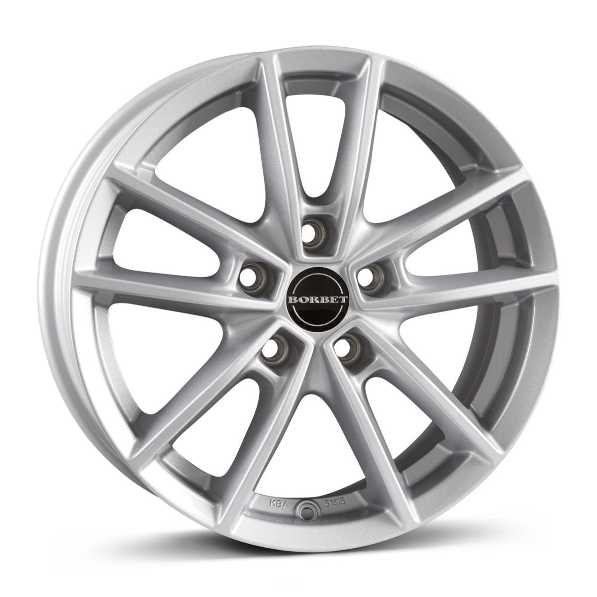 W Crystal Silver 6x15 5x112 ET43 CB57,1 R13 650 kg 496615