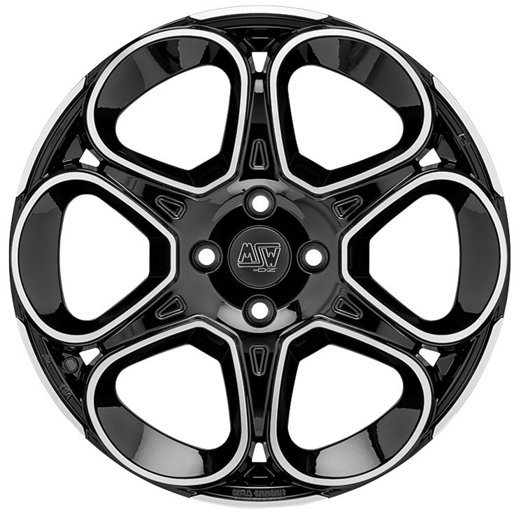83 Gloss Black Full Polished 7x17 5x114.3 ET32 CB73,1 60° 690 kg W19478502T56