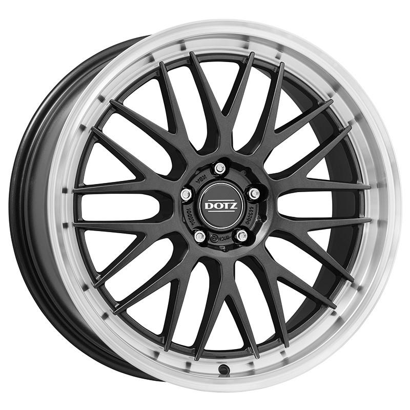 Bilbao dark Gunmetal/polished lip 8,5x19 5x114.3 ET34 CB71,6 60° 780 kg OBI9L0FL34