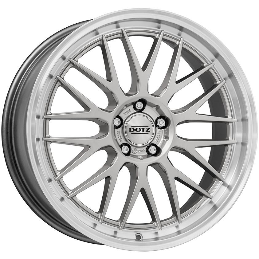 Bilbao Silver/polished lip 8x18 5x108 ET45 CB70,1 60° 750 kg OBIGHSL45