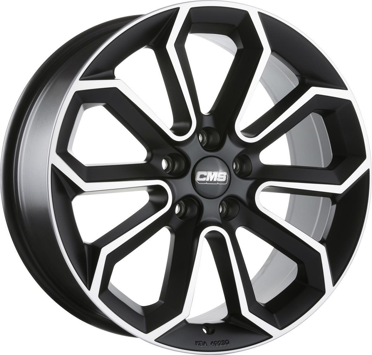 C20 Diamond Black Matt 8x18 5x112 ET35 CB66,6 R13 715 kg C20 808 35 91S DMB