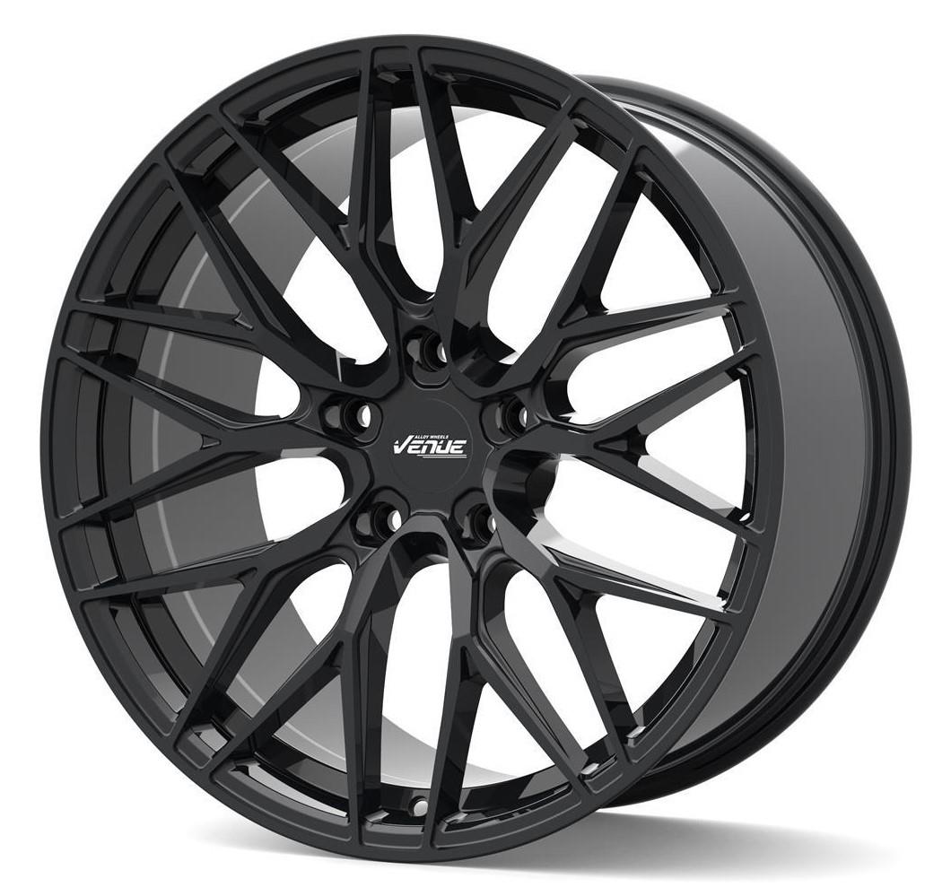 VS10 Gloss Black 9,5x19 5x112 ET25 CB66.6 60° 815 kg VVS109519511225666GBL