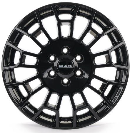Nomad 6H Gloss Black 7x17 6x120 ET50 CB74.5 60° 1350 kg F7070NOGB50TR