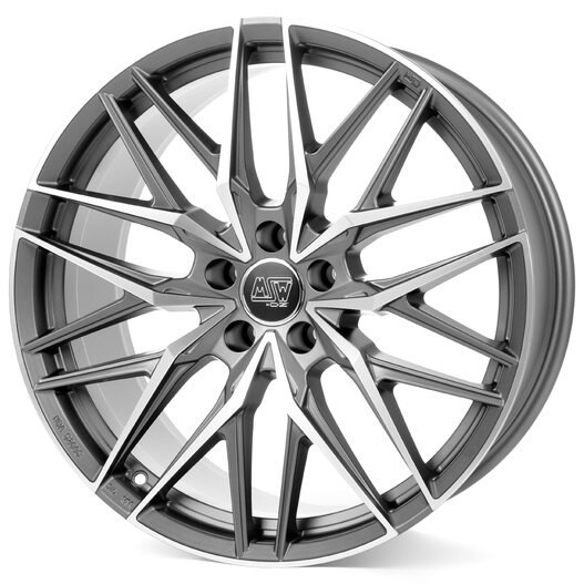 50 Matt Gun Metal Full Polished (Mgmfp) 10x22 5x112 ET18 CB66,6 60° 1050 kg W1940600126