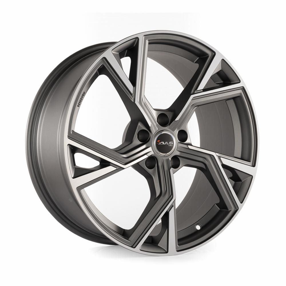 AF20 Matt Antharcite Polished 8x18 5x112 ET28 CB66.6 R13 750 kg A20080185112028666L0
