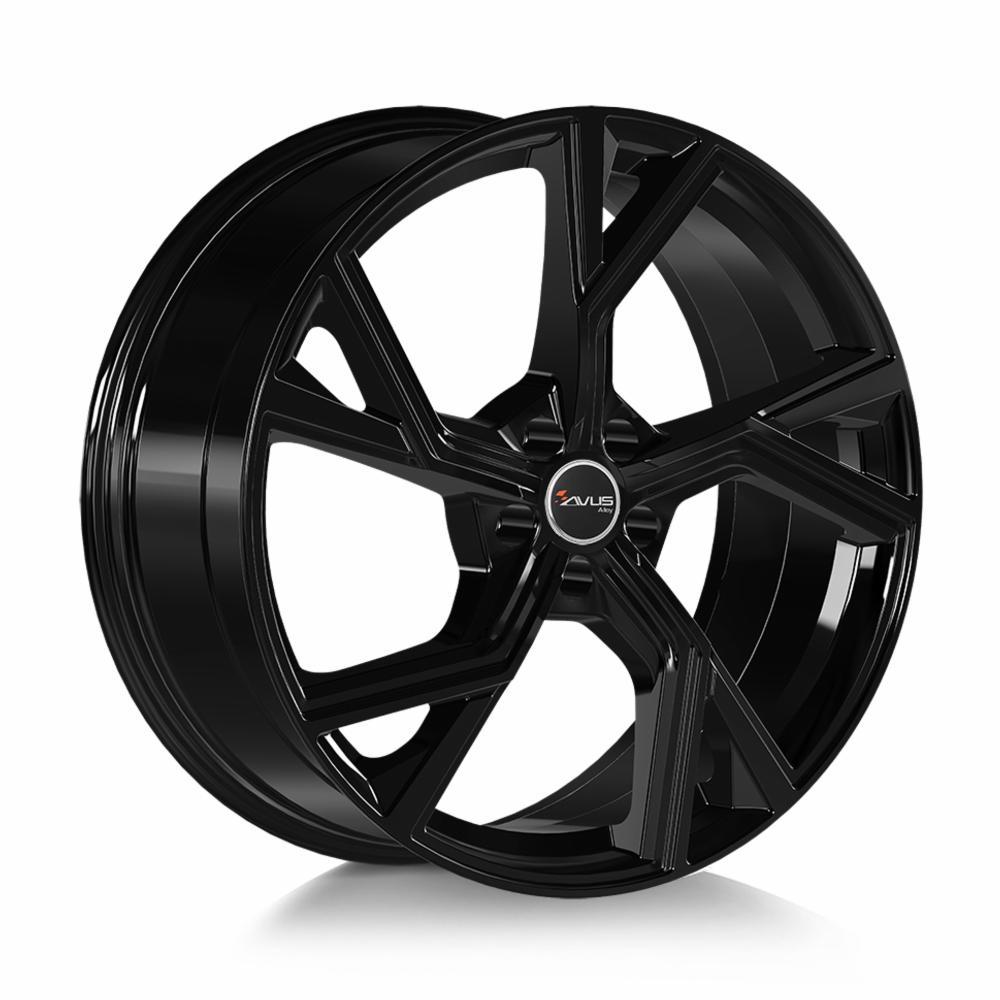 AF20 Black 8x18 5x112 ET35 CB66.6 R13 750 kg A20080185112035666C0