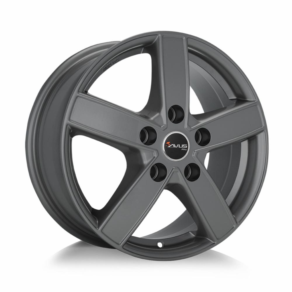 AC-V51 Matt Anthracite 7x17 5x160 ET55 CB65.1 60° 1250 kg V51070175160055651R0