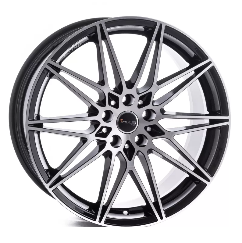 AC-MB5 Black Polished 8,5x20 5x120 ET33 CB72.6 60° 765 kg B05085205120033726D0