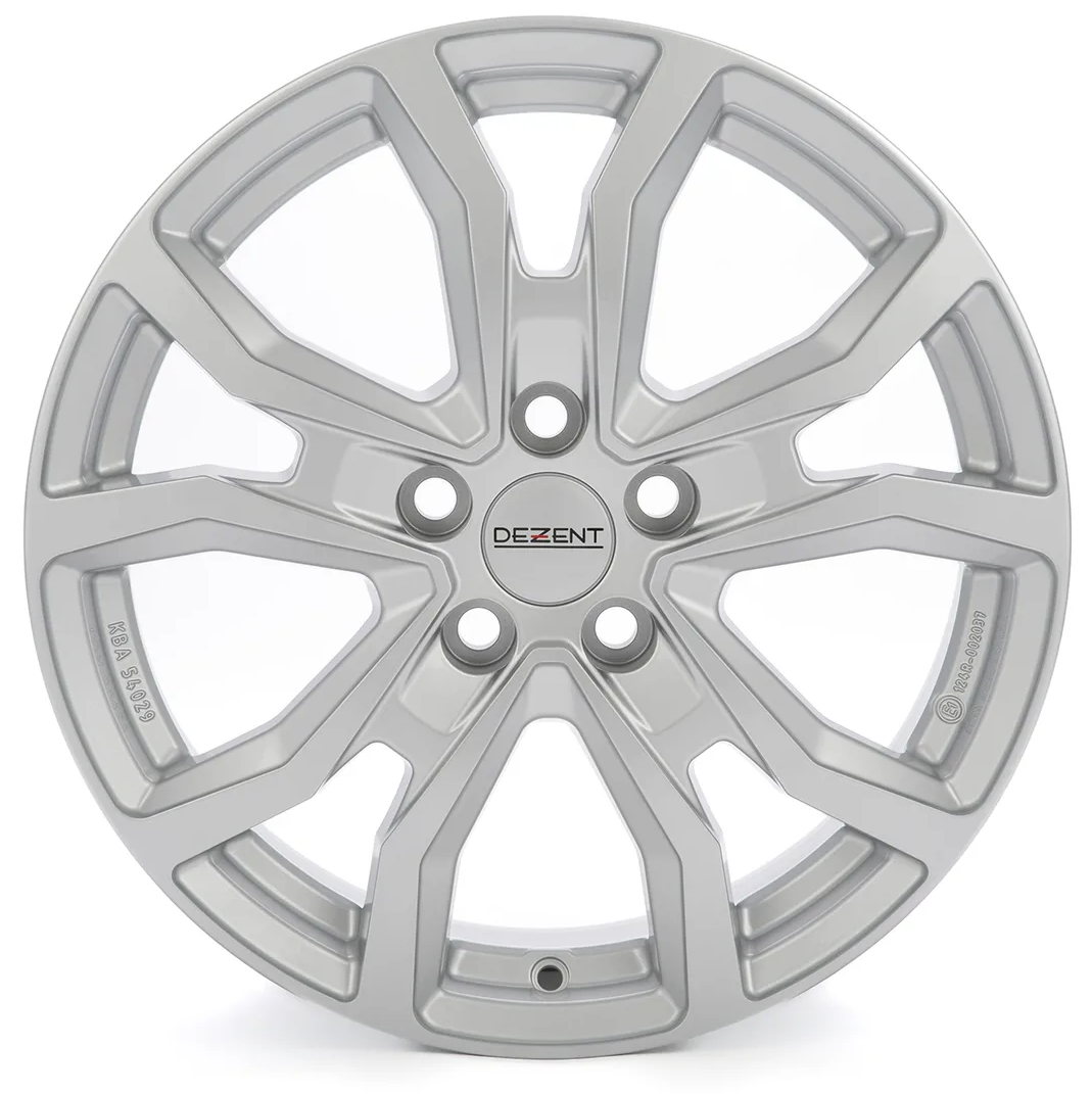 TV Silver 6,5x16 5x108 ET47 CB65,1 Flat 1050 kg TTVZHSA47E