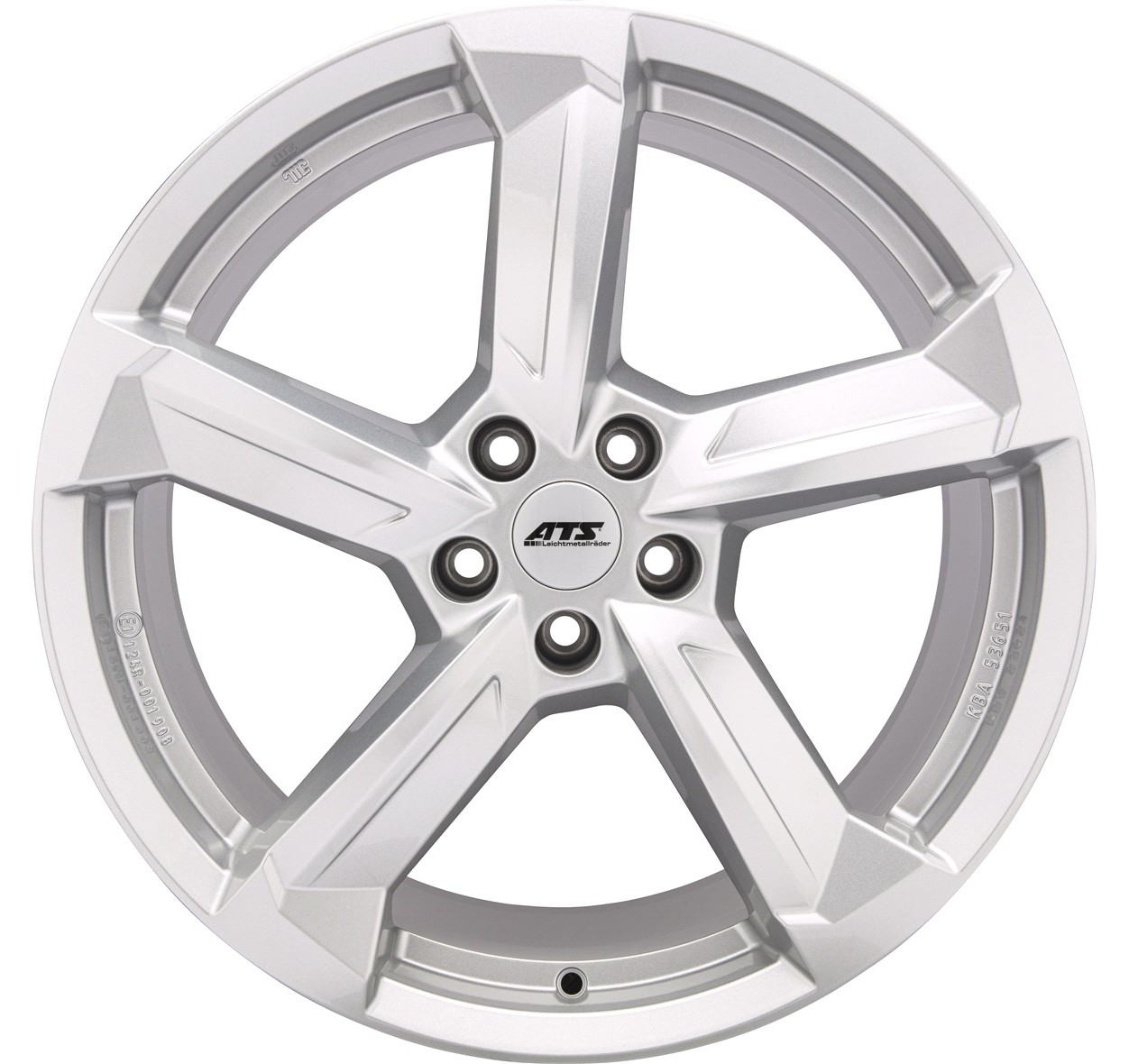AuvoraX polar-silver 8,5x19 5x112 ET36 CB66,6 R14 950 kg AUVX-85936PO11-0