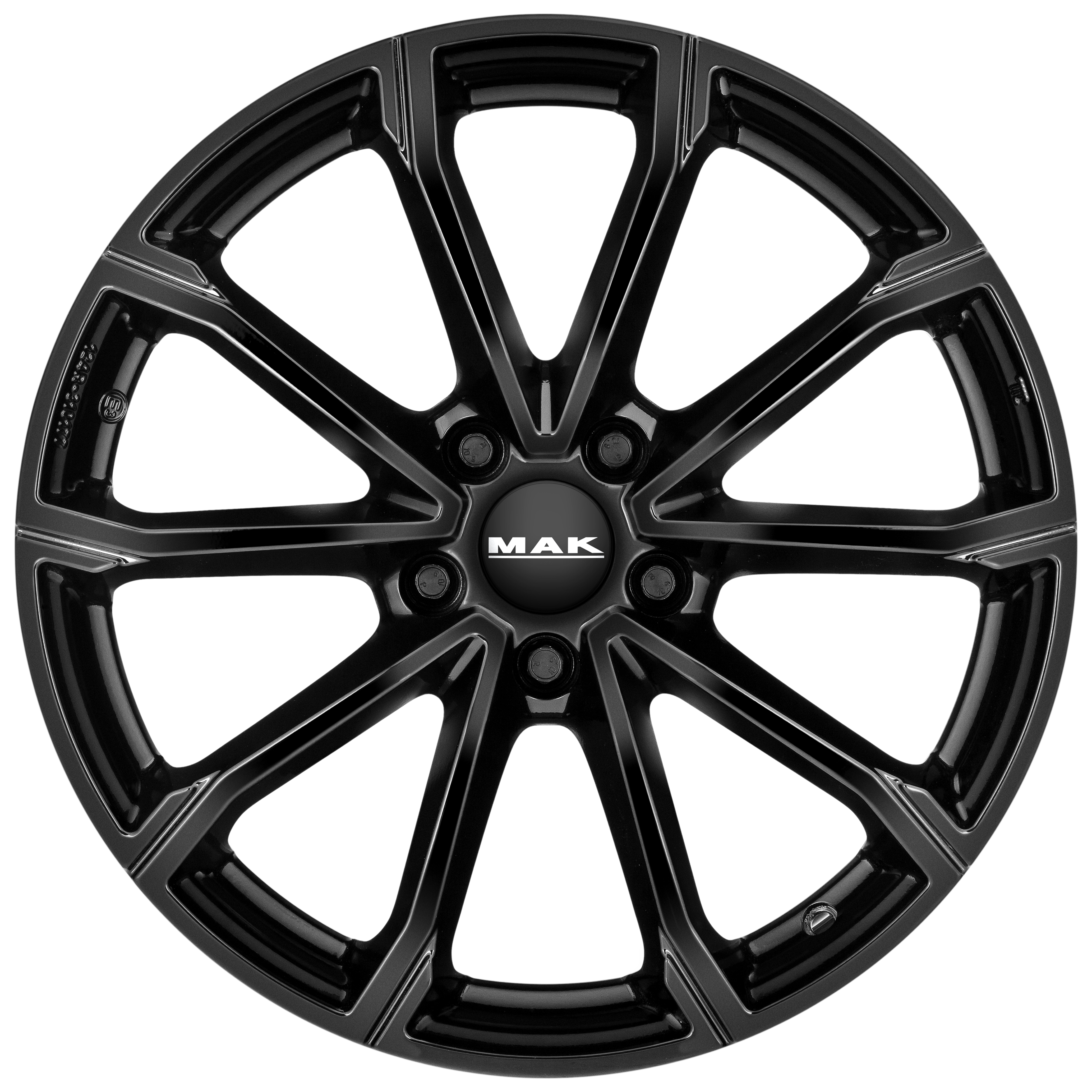 Davinci Gloss Black 6,5x16 4x108 ET32 CB65,1 Flat 700 kg F6560BRGB32EG1X