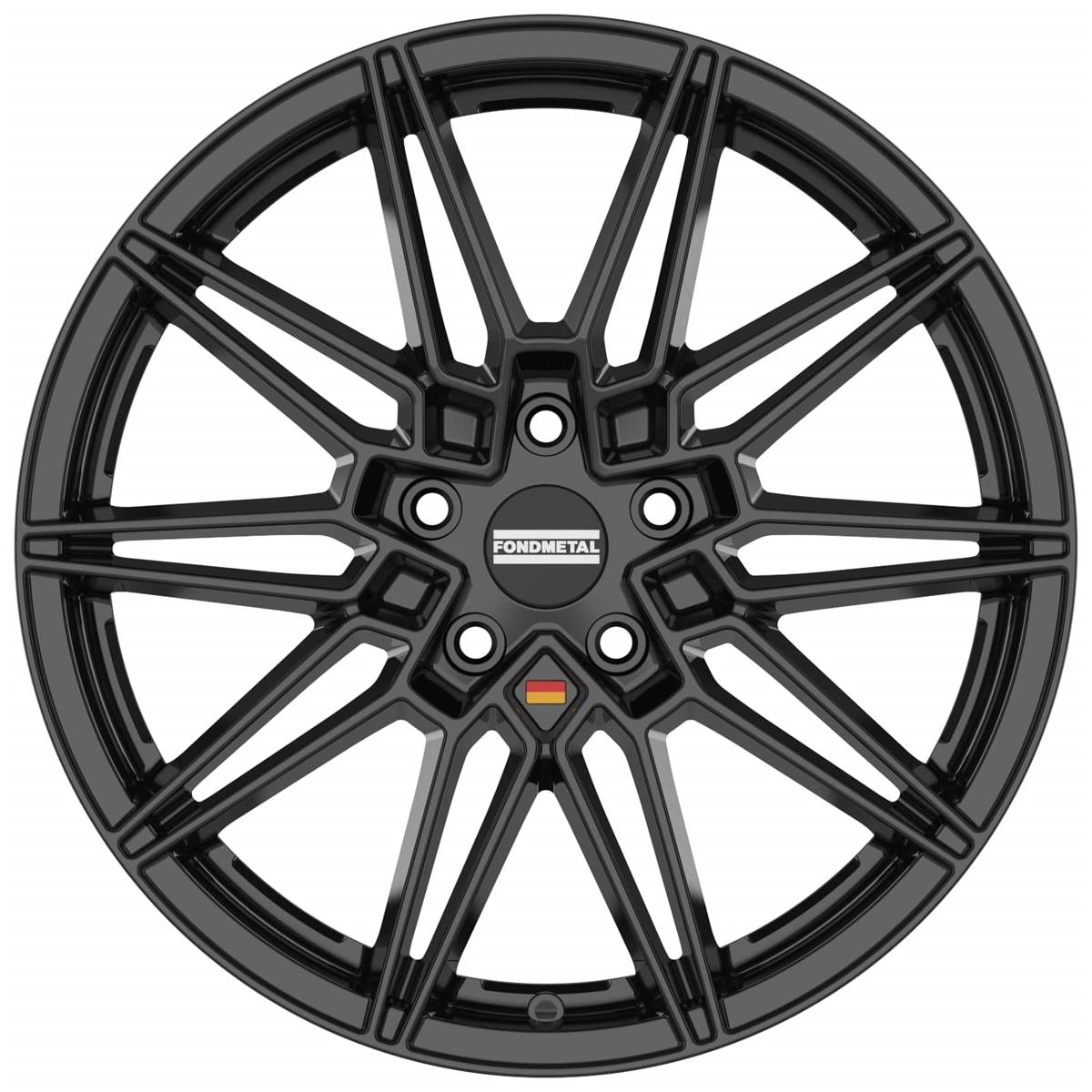 Thoe Glossy Black 8x19 5x120 ET29 CB72,6 60° 775 kg RF18563