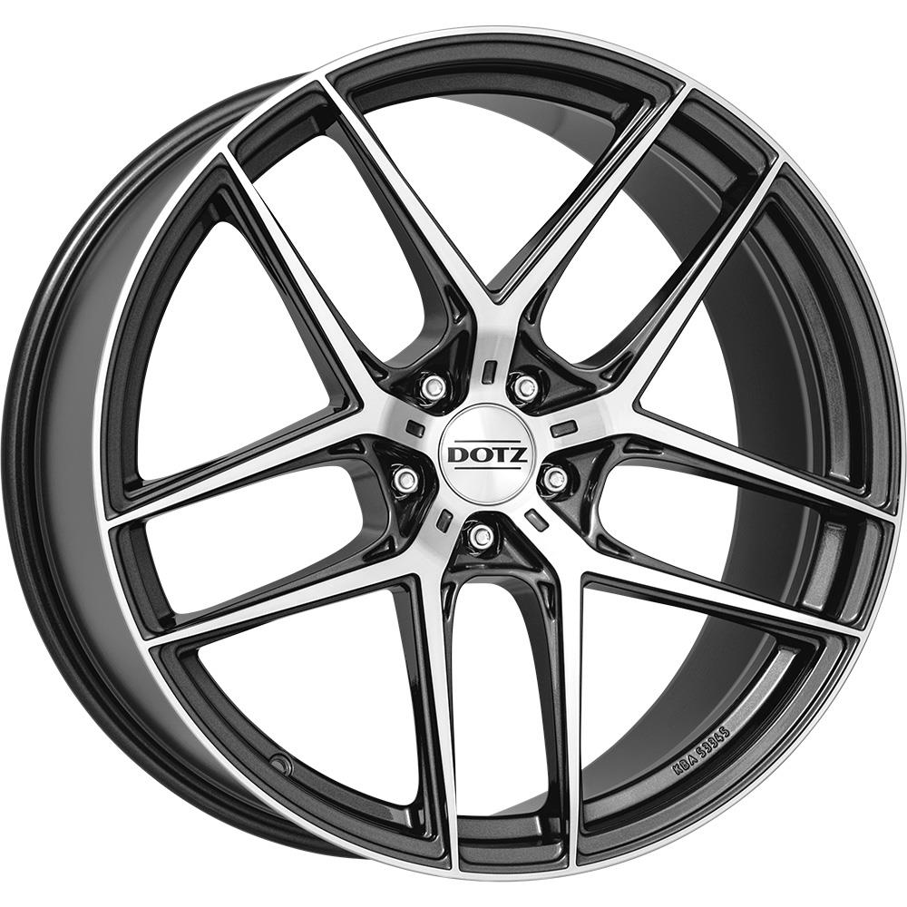 LagunaSeca dark Gunmetal/polished 9x20 5x120 ET30 CB72,6 60° 740 kg OLA0M9FP30