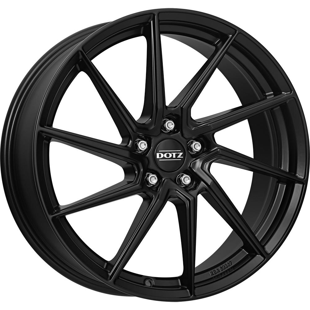 Spa Black matt 8x18 5x114.3 ET48 CB71,6 60° 680 kg OSAG0KA48