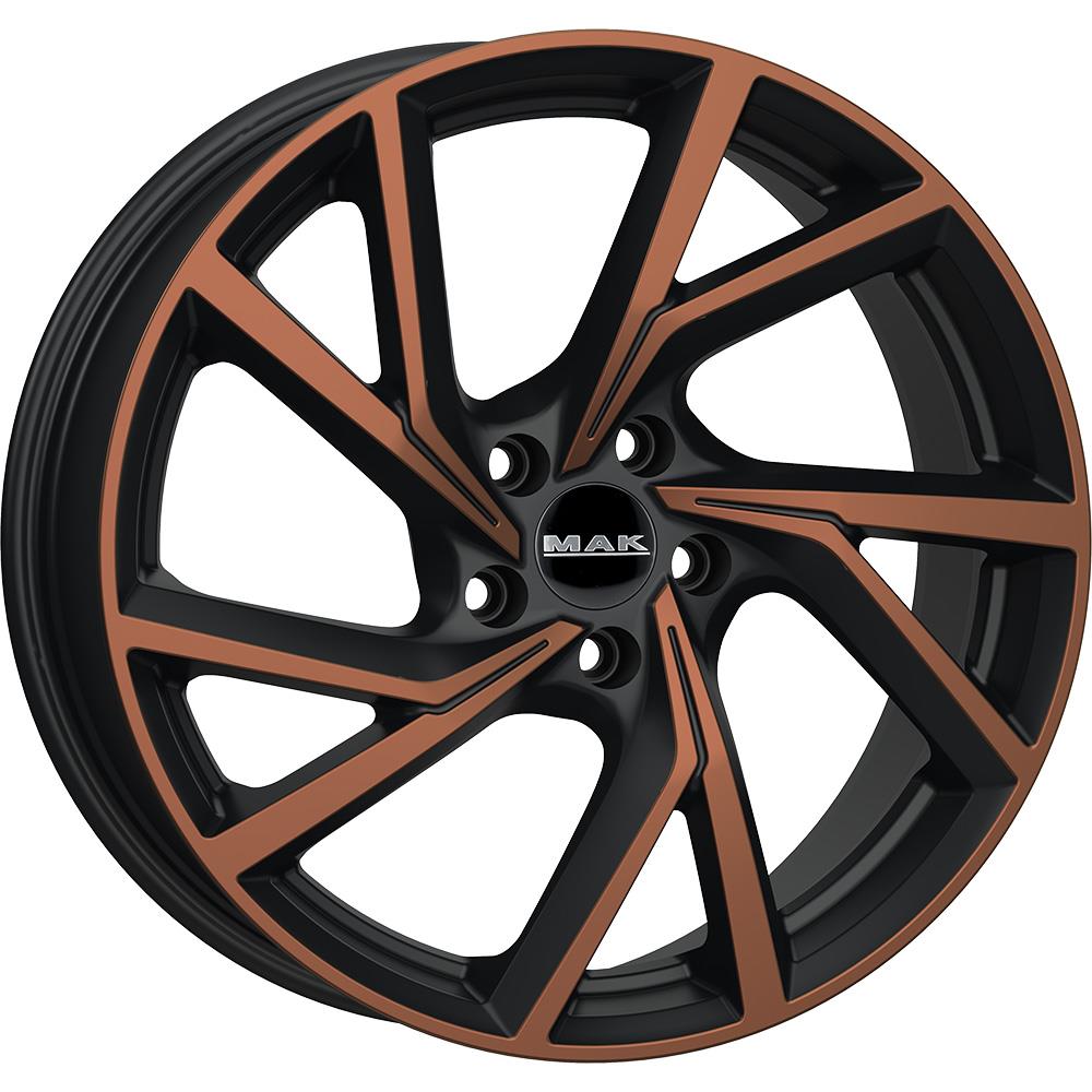 Kassel Black & Bronze 8x18 5x112 ET43 CB57,1 R13 800 kg F8080KABB43VW3X