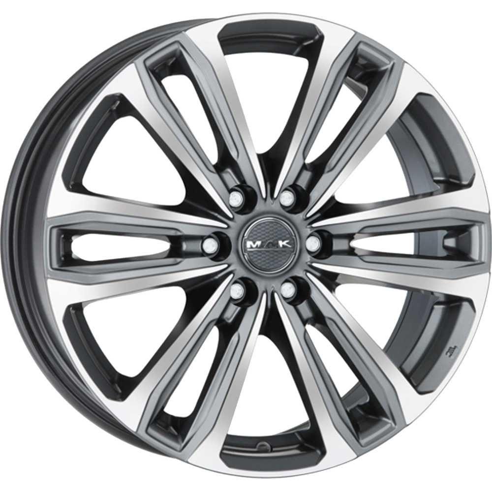 Safari 6 Gun Met-Mirror Face 8x18 6x130 ET53 CB84,1 60° 1215 kg F8080AF6QM53M3