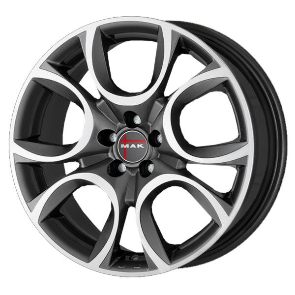 Torino W Gun Met-Mirror Face 6,5x16 4x108 ET32 CB65,1 Flat 550 kg F6560ONQM32EG1X