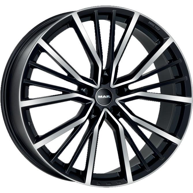 Union Black Mirror 7,5x17 5x112 ET39 CB57,1 R13 800 kg F7570UNBM39VE2X