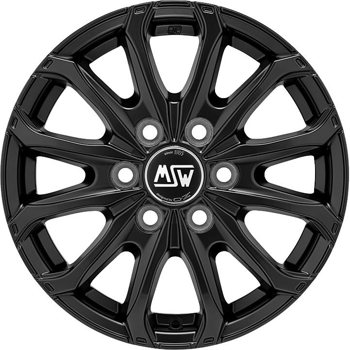 48 Van 6 Holes Matt Black 6,5x16 6x125 ET68 CB74,1 60° 1350 kg W19341002T53