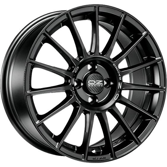 Superturismo LM Matt Black Silver Lettering 8,5x19 5x114.3 ET38 CB75.0 60° 725 kg W01852204R9
