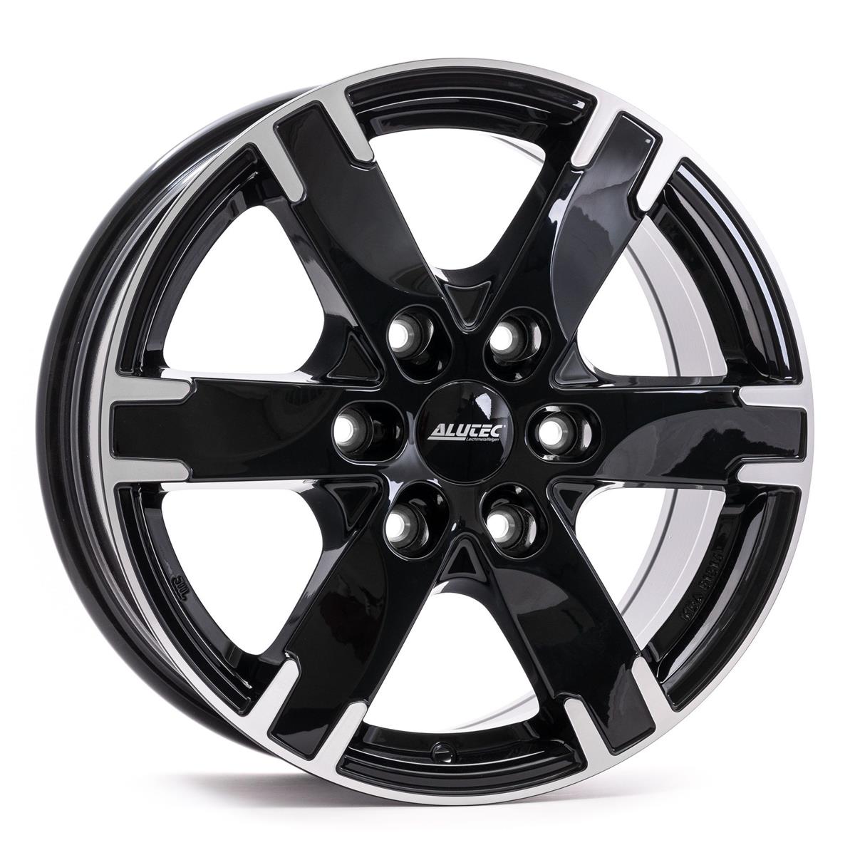 Titan diamond-black frontpolished 7,5x17 6x139.7 ET38 CB67.1 Flat 970 kg TIT75738ML13-1