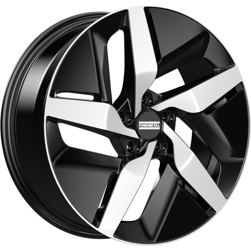 e-Joule Glossy Black Machined 7,5x19 5x114.3 ET49 CB67,1 60° 800 kg RF18620