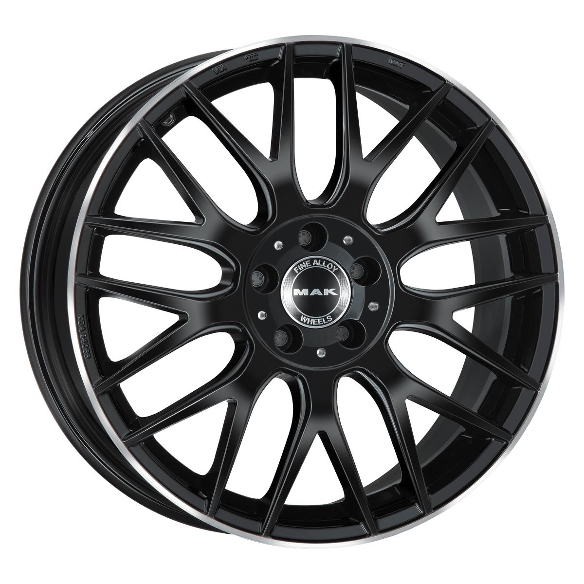 Arrow Gloss Black Mirror Ring 8x18 5x112 ET40 CB66,6 R14 860 kg F8080OWGL40WS3X