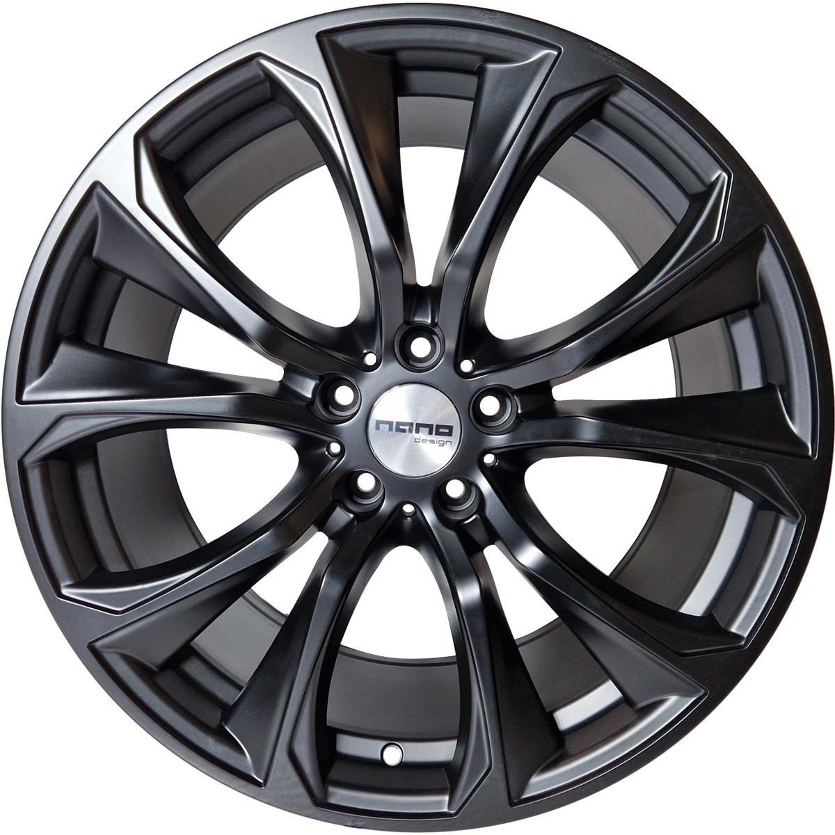 5736 Matt Black 10x20 5x120 ET35 CB74.1 60° 815 kg BK5736MB-520-010-35