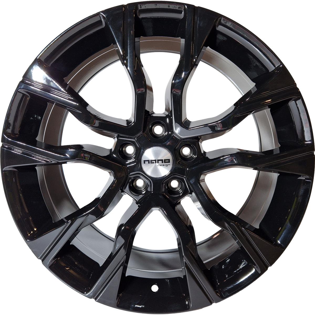 5755 Glossy Black 9x20 5x120 ET40 CB72.6 60° 980 kg BK5755GB-520-090-40