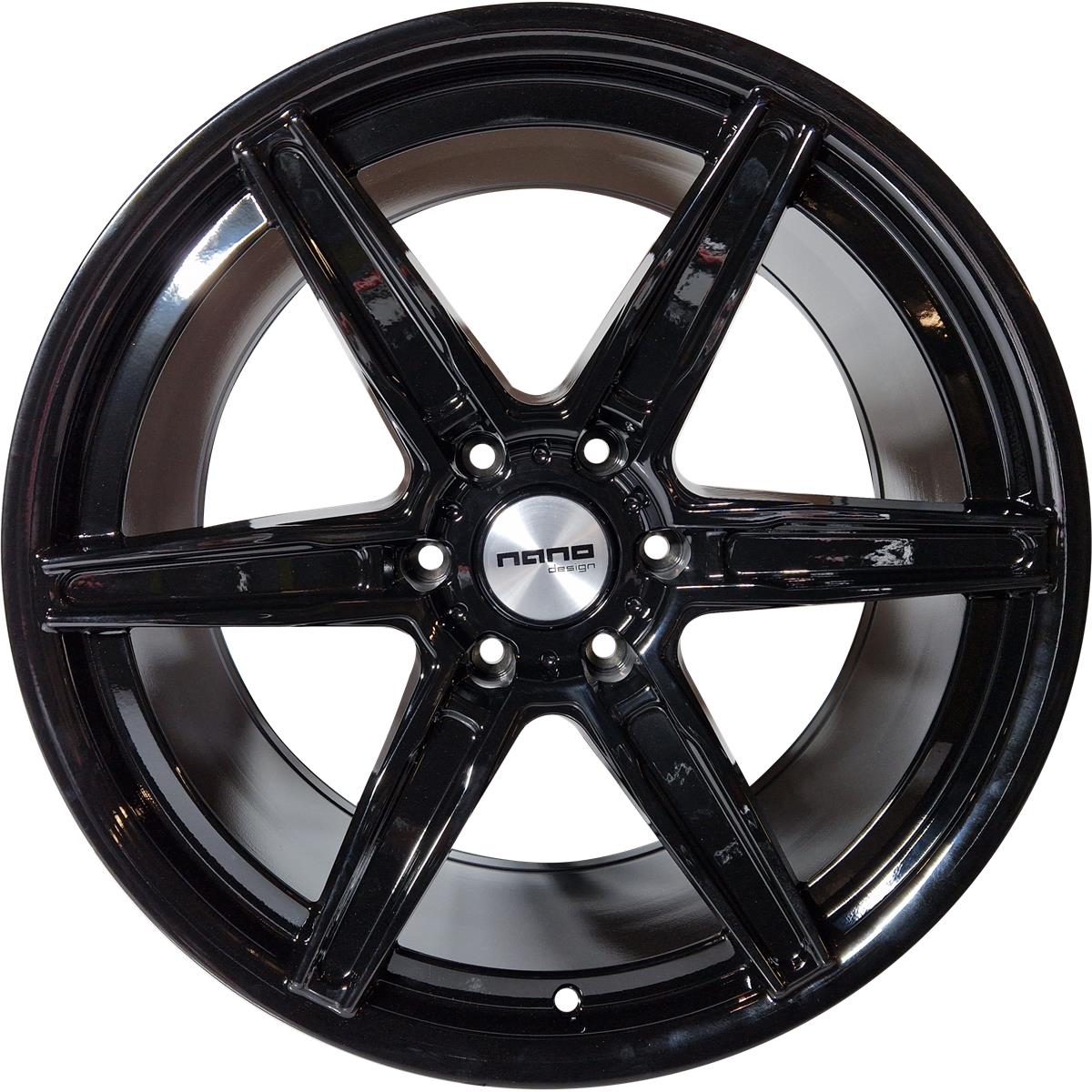 5774 Glossy Black 9,5x20 6x139.7 ET12 CB110.1 60° 800 kg BK5774GB-639-095-12