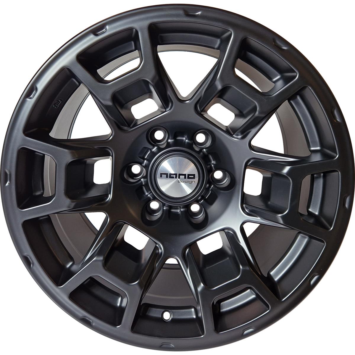 5914 Full Matt Black 8,5x17 6x139.7 ET-10 CB110.1 60° 800 kg BK5914MB-639-785-10
