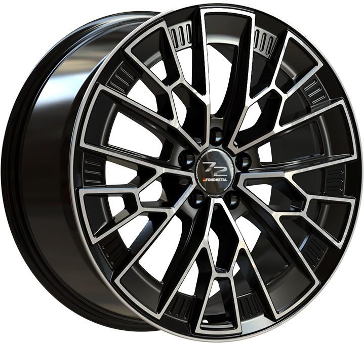 1972 Glossy Black Machined 9x20 5x112 ET41 CB66,6 60° 775 kg RF19045
