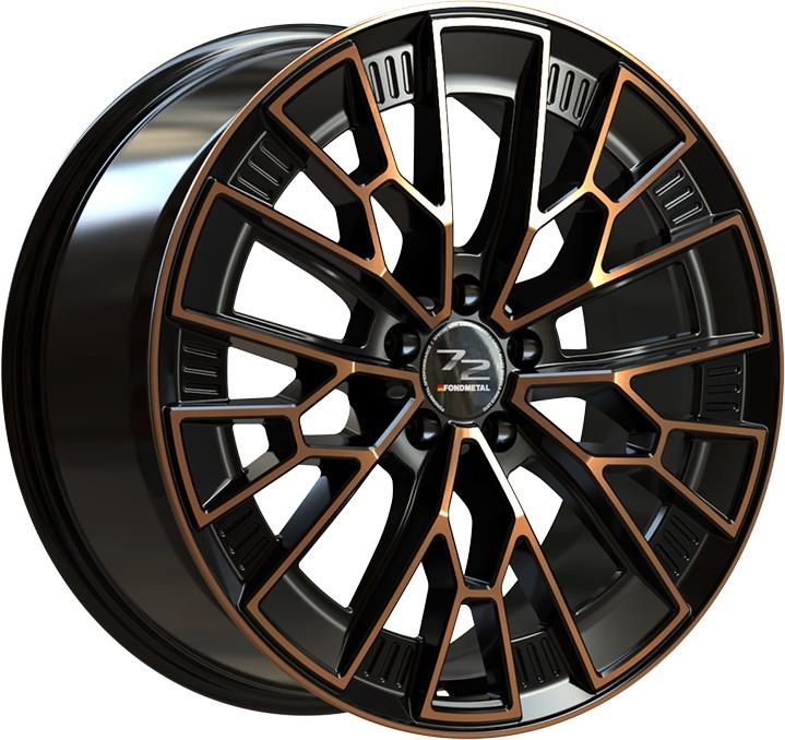 1972 Black Clearcoat Matt Bronze Machined 9x21 5x112 ET38 CB66,6 60° 1050 kg RF19195