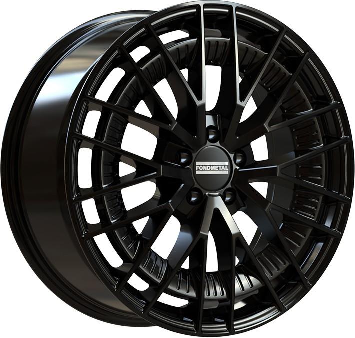 Kari Glossy Black 10x21 5x112 ET19 CB66,6 (Long Bolt) R14 1050 kg RF19253