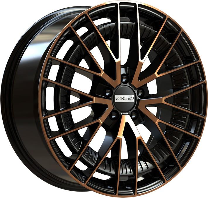 Kari Black Clearcoat Matt Bronze Machined 8x18 5x112 ET45 CB66,6 R14 830 kg RF19283