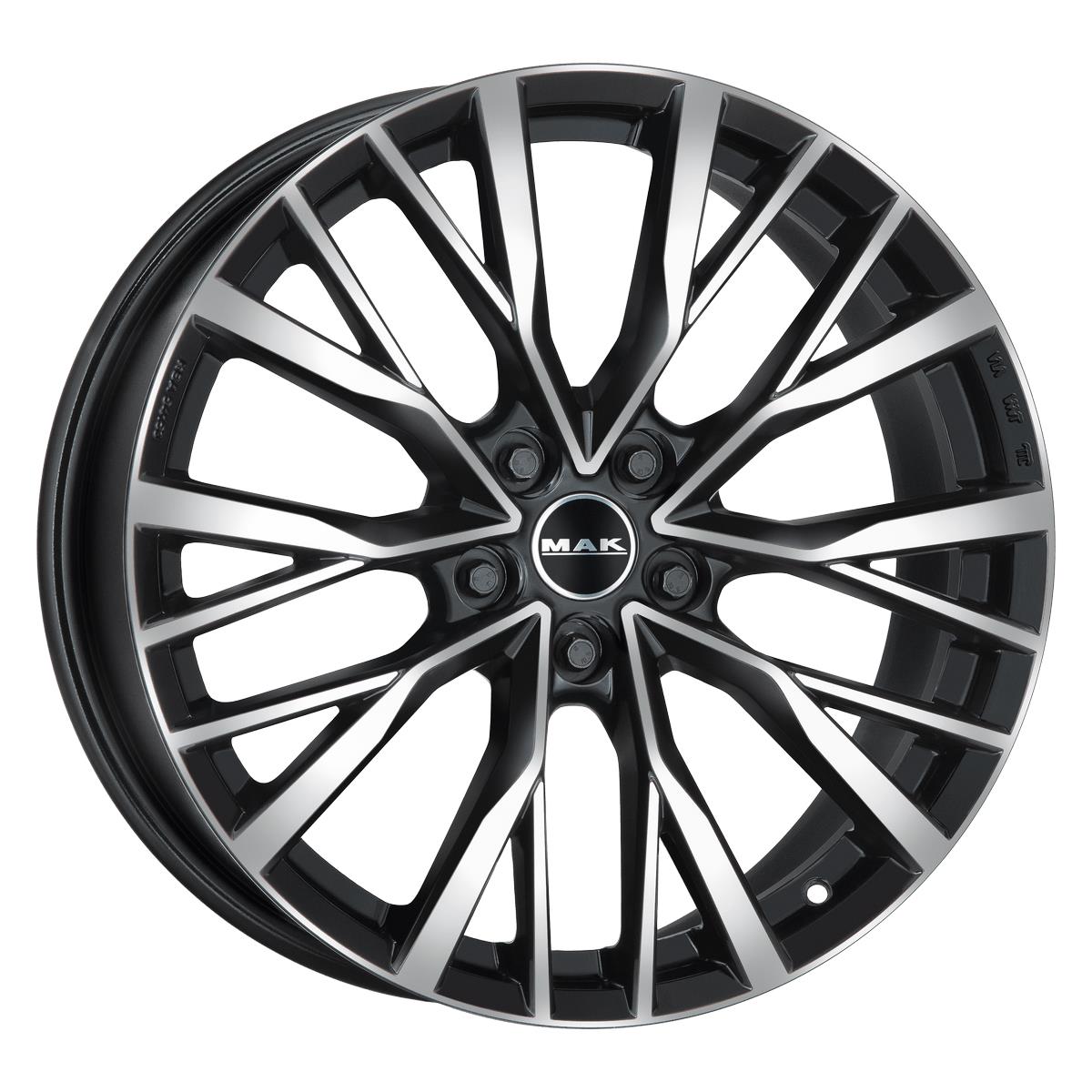 Kent Black Mirror 8,5x20 5x120 ET43 CB72,6 Flat 1050 kg F8520KEBM43IRR